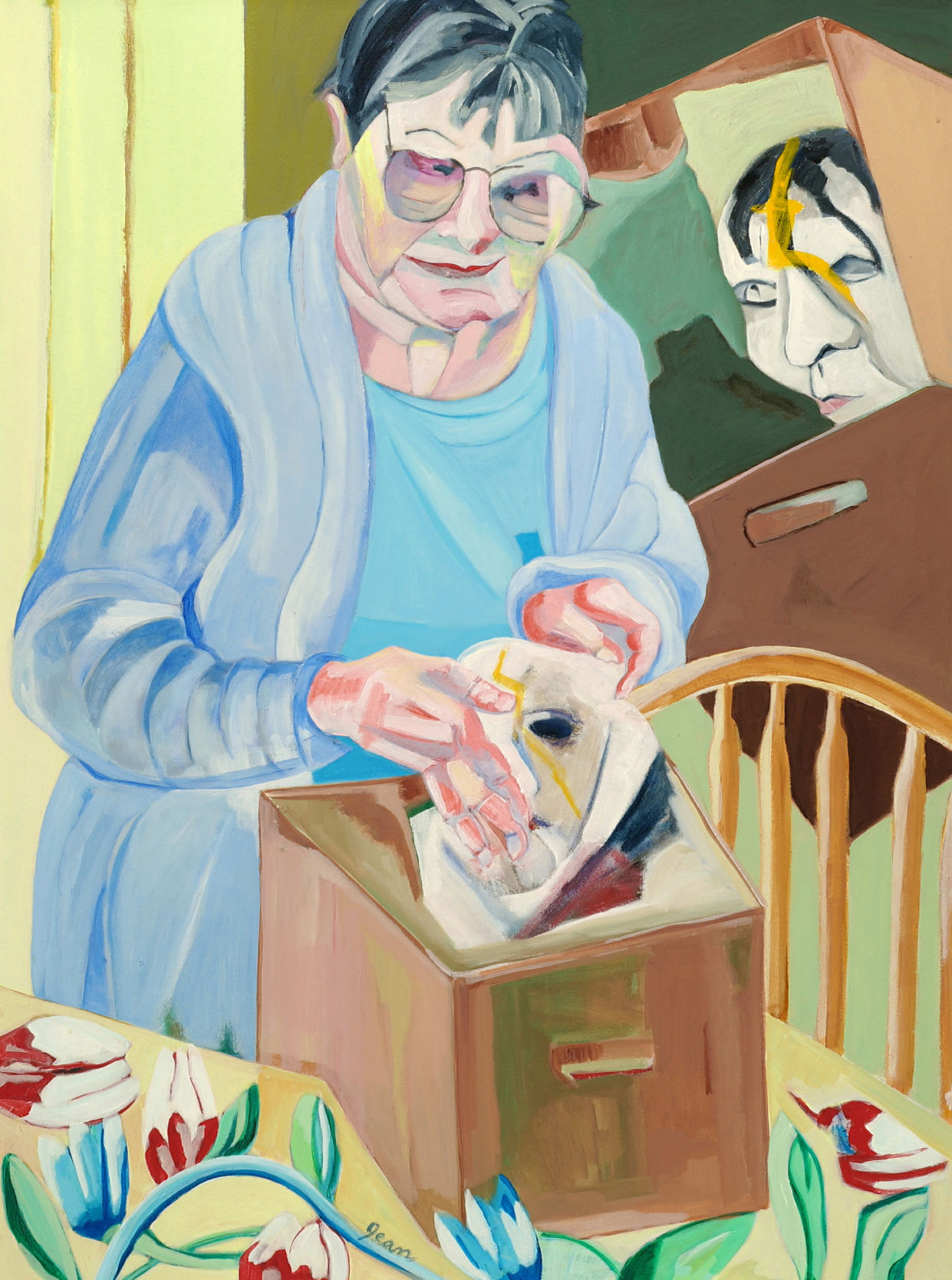 Sharon Revsiting her Masks.jpg